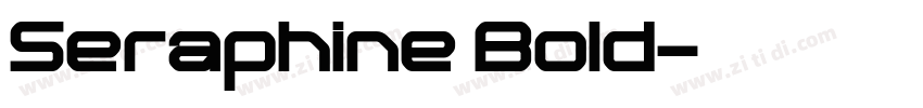 Seraphine Bold字体转换